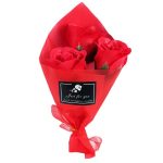 3 Red Rose Small Bouquet