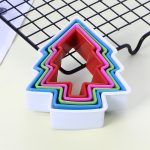 Cookies Cutter 5P set Christmas tree shape