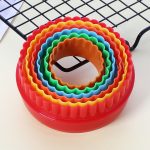 Cookies Cutter 5P set Round shape