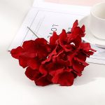 Simulation flower branch Red color