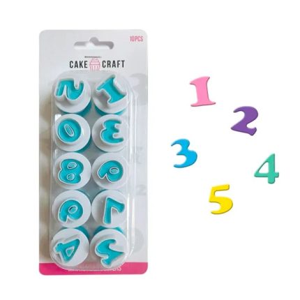 Number Cookie Cutter 0-9 10p set