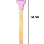 Bamboo silicon brush