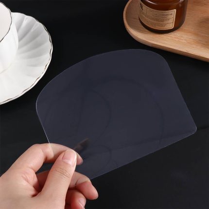 Plastic transparent soft scrapper