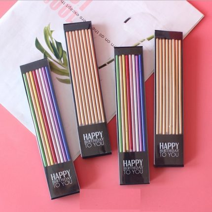 Birthday pencil candles Color 2982s3