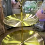 Metal Golden Cup cake stand 2L