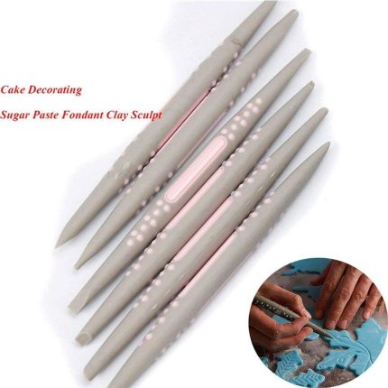 Soft fondant modeling tool 6p