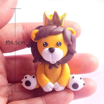 Rubber jungle animal topper