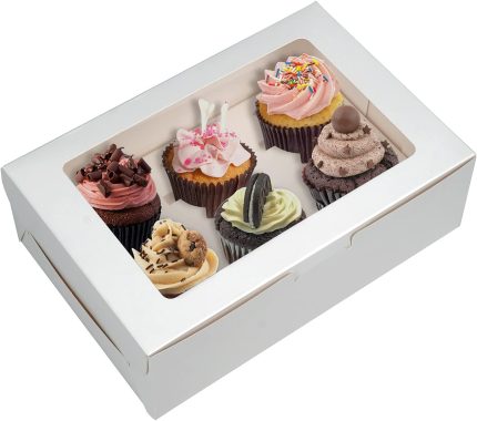 6 hole Cup cake box2858s3