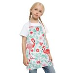 Waterproof apron little girl