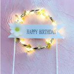 HBD flower ring light topper - Image 3