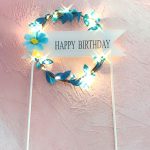 HBD flower ring light topper - Image 5