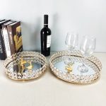 Crystal pearl Glossy jewelry tray 20/5 - Image 3