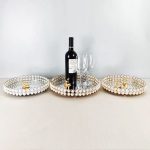 Crystal pearl Glossy jewelry tray 20/5 - Image 5