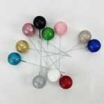 Glitter glossy ball 20p pack - Image 2