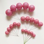 Glitter glossy ball 20p pack - Image 7