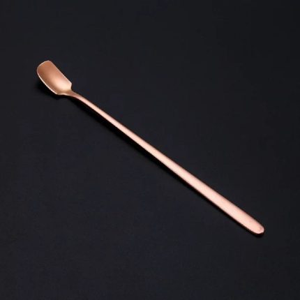 Stainless spoon rose gold 17.8