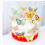 Golden striped deep painted butterfly