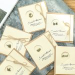 Hemp rope greeting card- 1pcs - Image 2