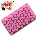 Ultra Mini love silicone chocolate mold pink