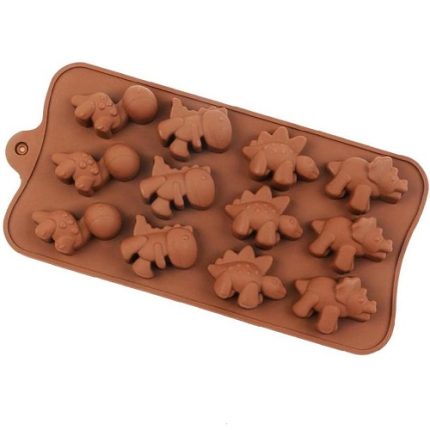Small Dinosaur Silicone Chocolate Mold