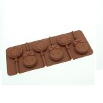 Silicone Lollipop chocolate mold Trojan