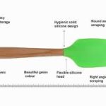 Bamboo silicon spatula