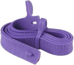 Silicone cake measuring tape