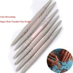 Soft fondant modeling tool 6p