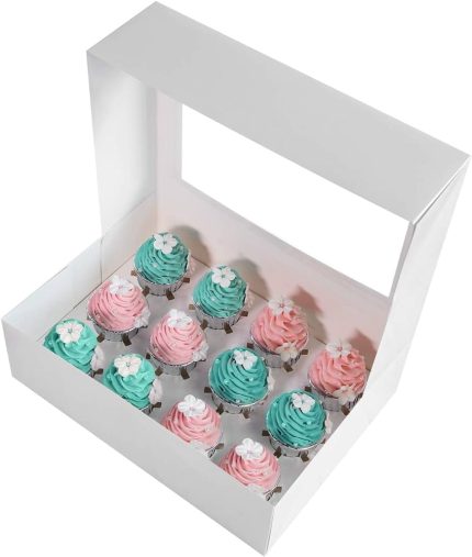 12 hole Cup cake box