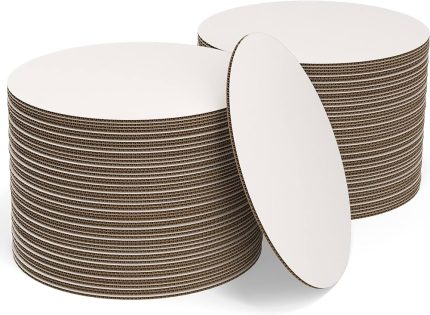 Round white Board 10 inc t